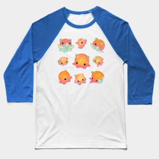 Flapjack octopus Baseball T-Shirt